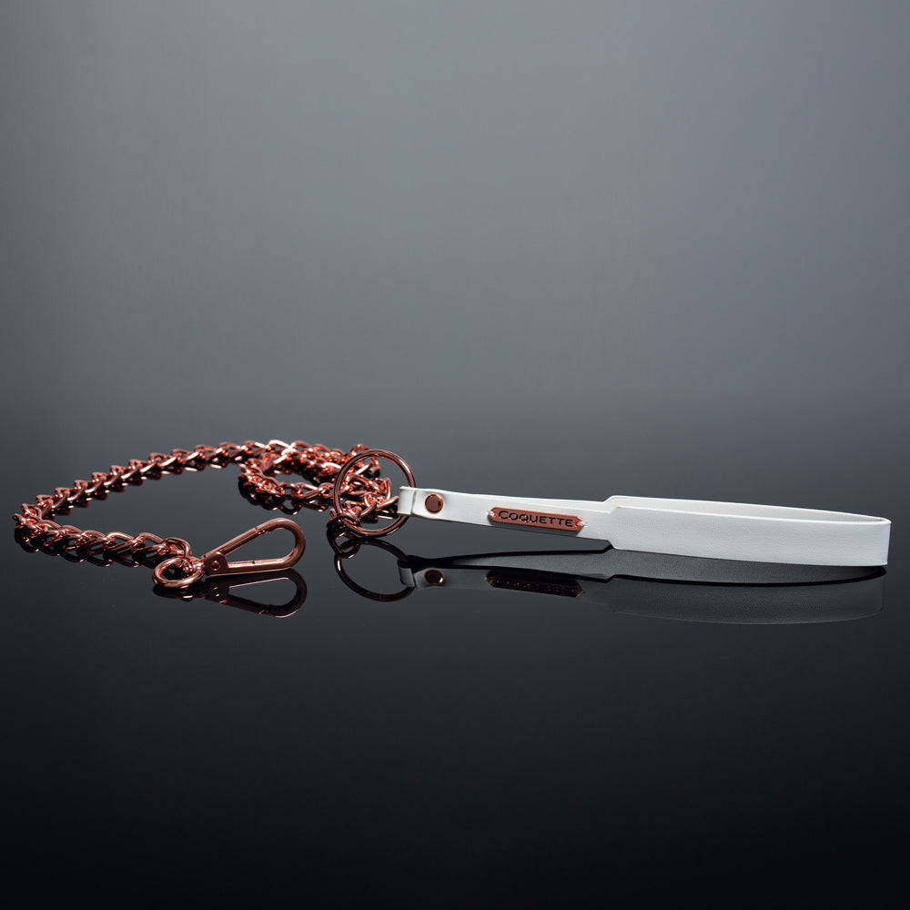COQUETTE PLEASURE COLLECTION LEASH WHITE