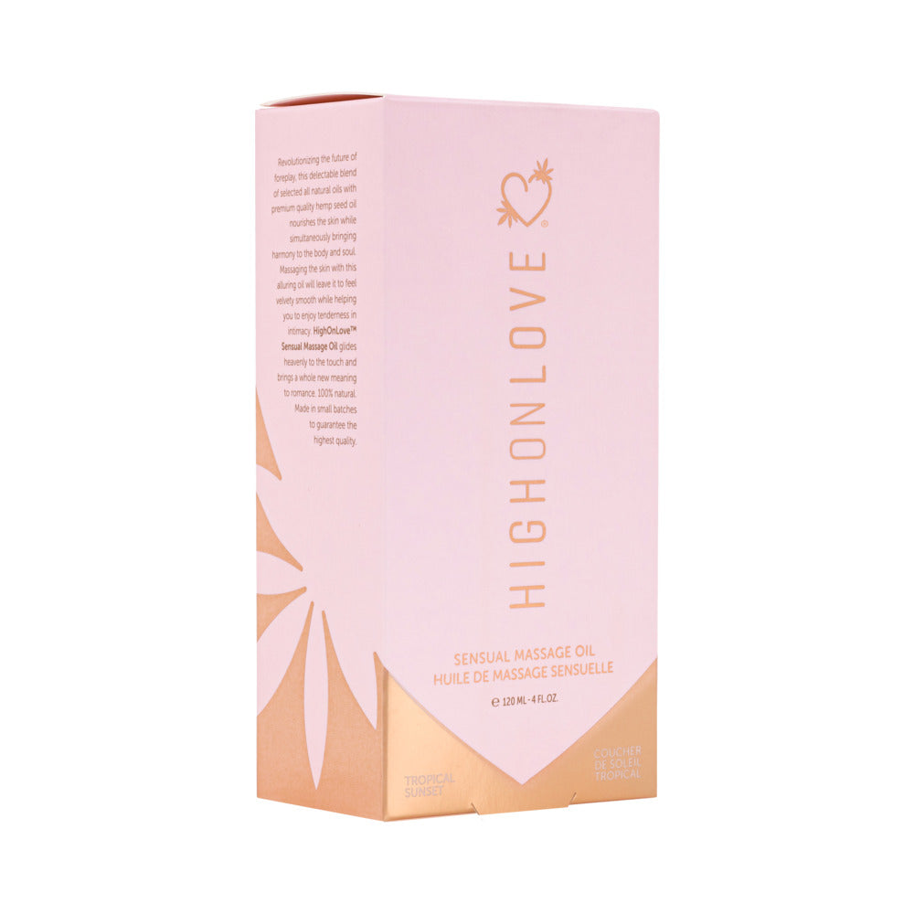 HIGHONLOVE - MASSAGE OIL TROPICAL SUNSET