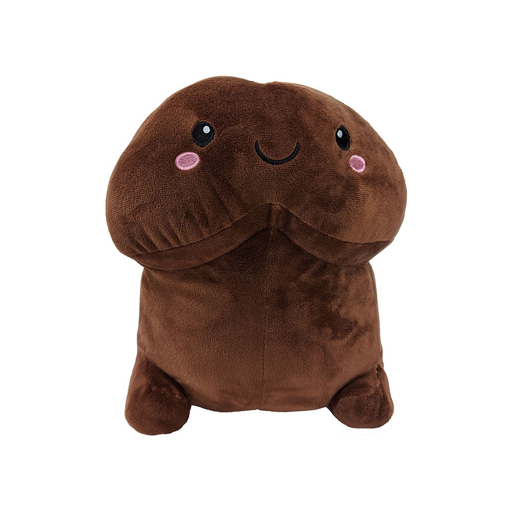 SHOTS SHORT PENIS STUFFY 7.88 IN. BROWN