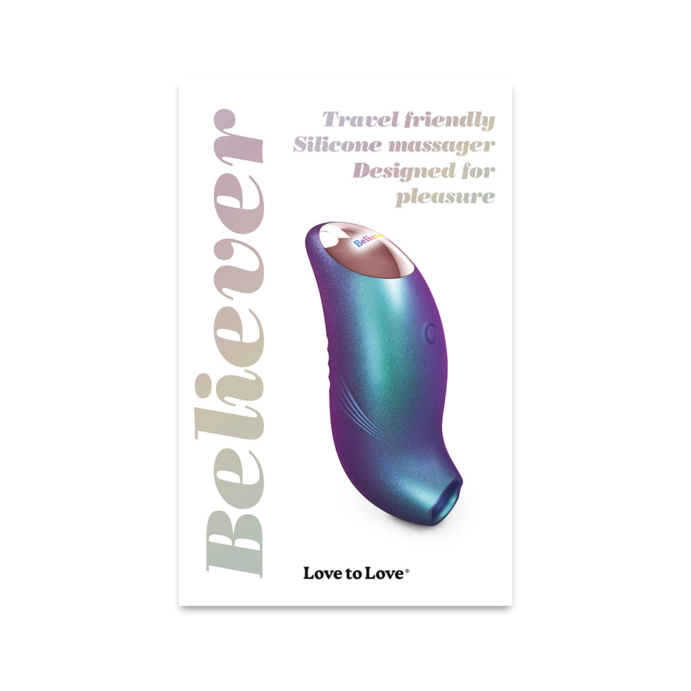 LOVELY PLANET - LOVE TO LOVE BELIEVER IRIDESCENT TURQUOISE