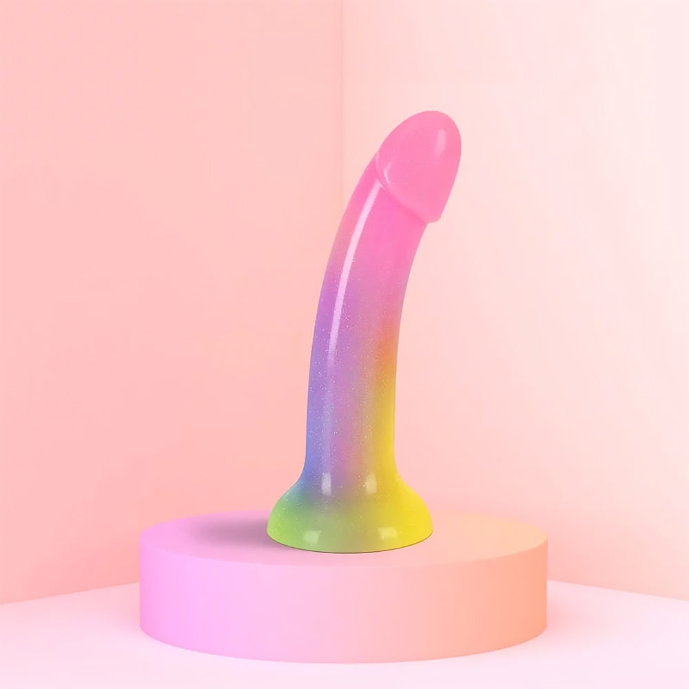 LOVELY PLANET - LOVE TO LOVE DILDOLLS STARGAZER RAINBOW AND GLITTER