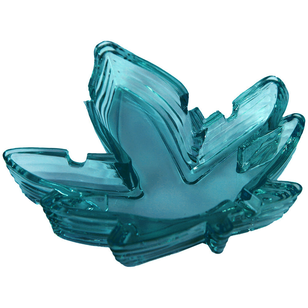 KHEPER GAMES - POT LEAF ASHTRAY BLUE