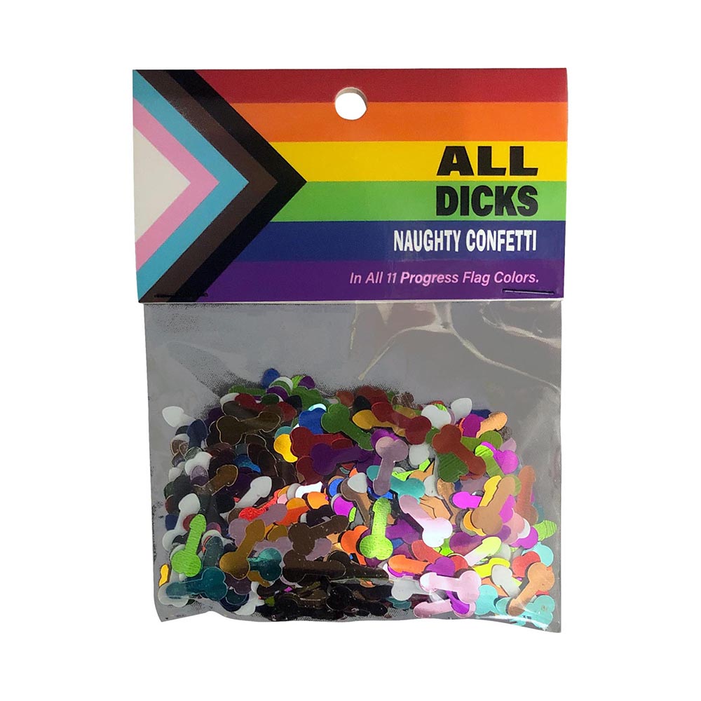 KHEPER GAMES - ALL DICKS NAUGHTY CONFETTI PRIDE