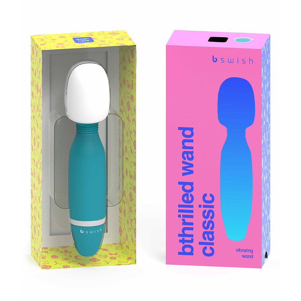 B SWISH - BTHRILLED CLASSIC WAND VIBRATOR JADE