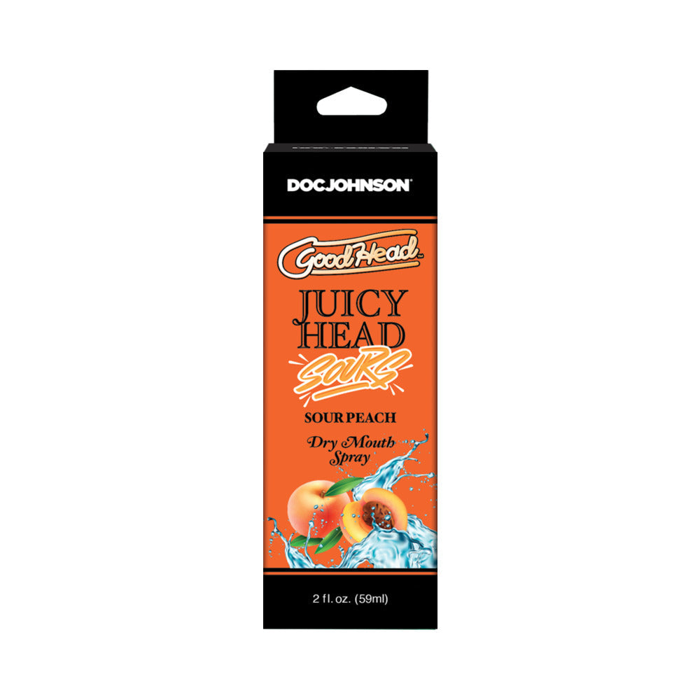 GOODHEAD JUICY HEAD DRY MOUTH SPRAY SOUR PEACH 2 OZ.