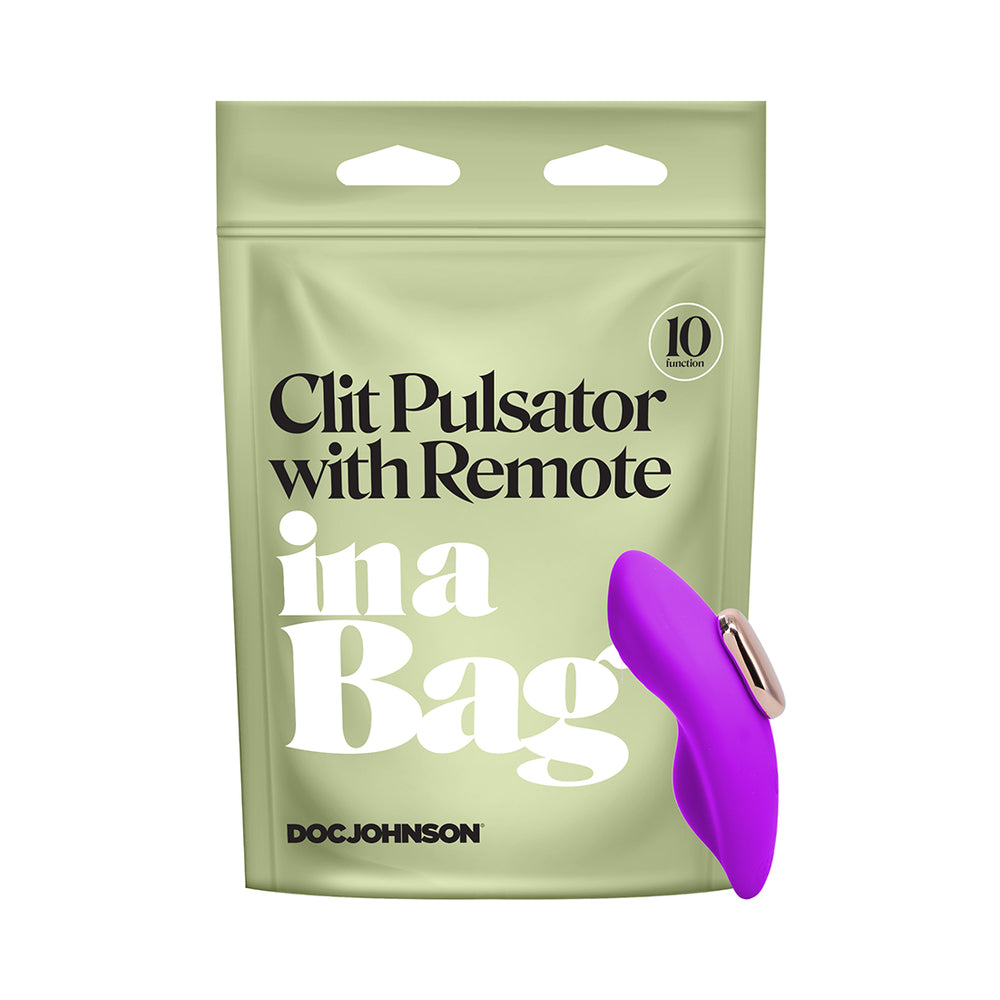 DOC JOHNSON - MINI VIBRADOR CON MANDO A DISTANCIA PÚRPURA