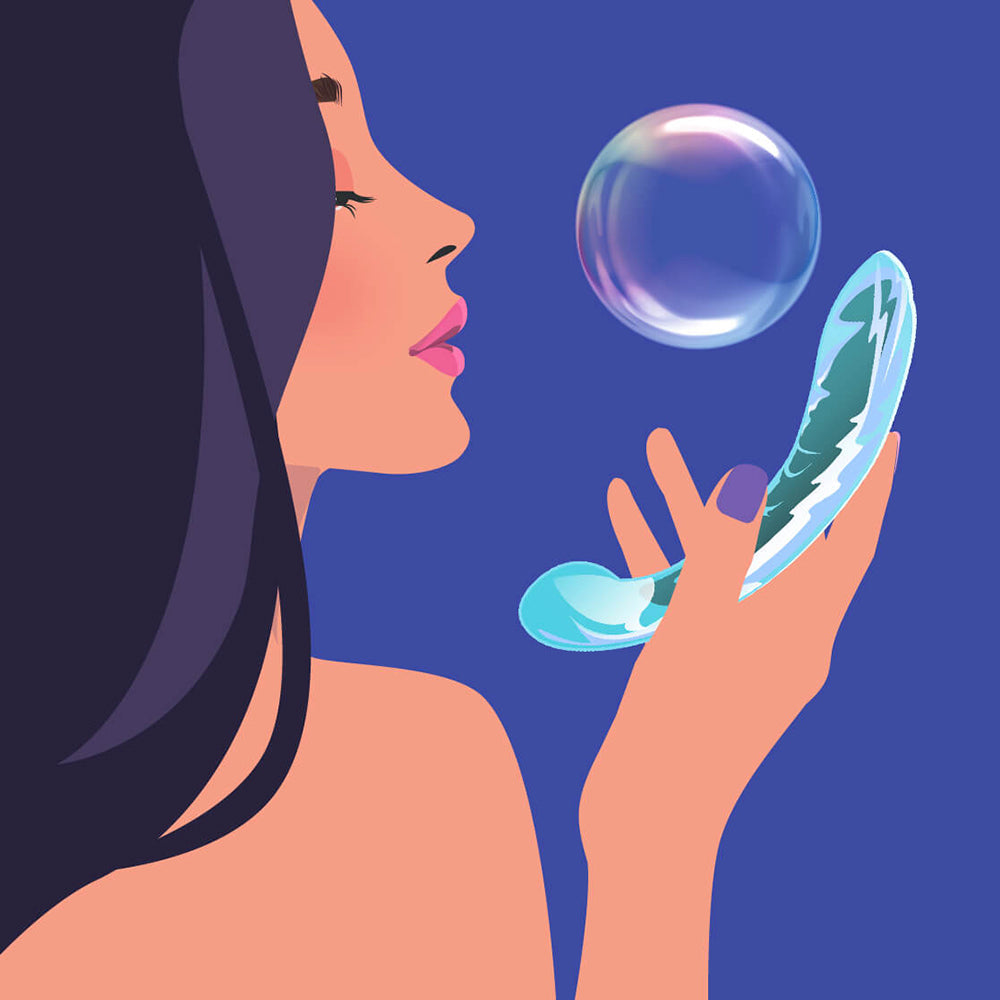 BIIRD - KALII GLASS G-SPOT DILDO