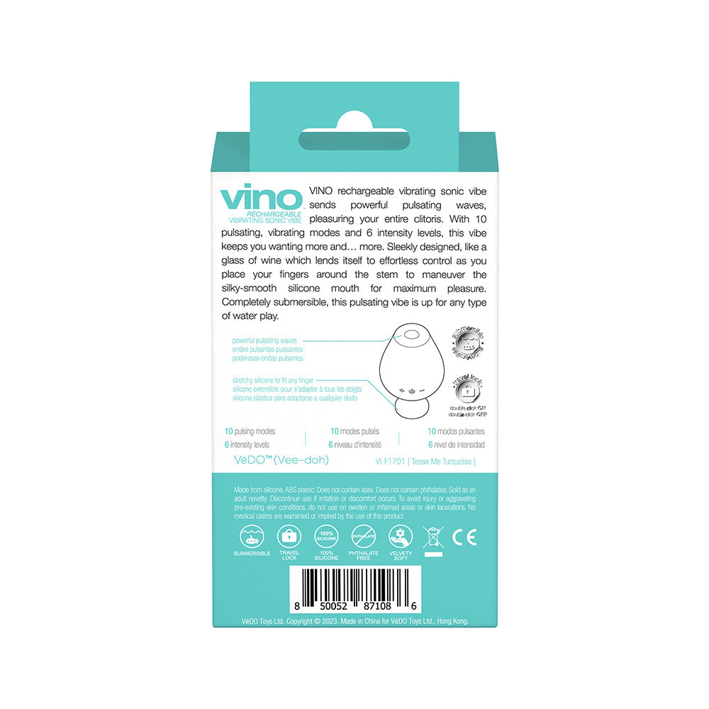 VEDO - VINO RECHARGEABLE VIBRATING SONIC VIBE