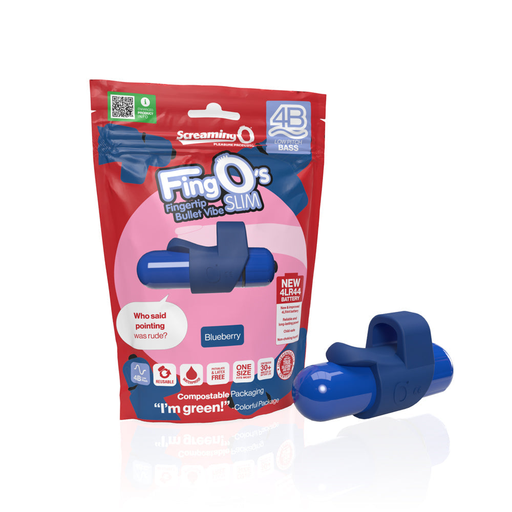 SCREAMING O - 4B FINGO SLIM BLUEBERRY