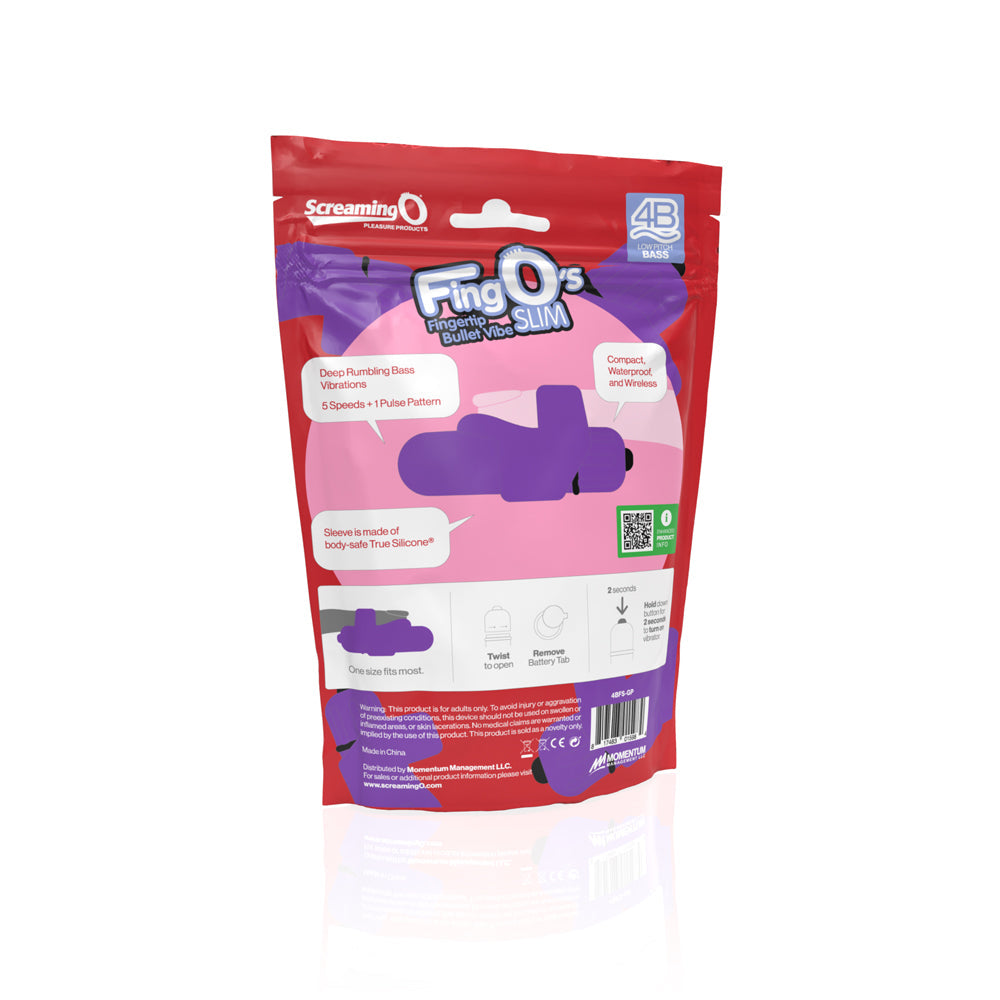 SCREAMING O - 4B FINGO SLIM GRAPE