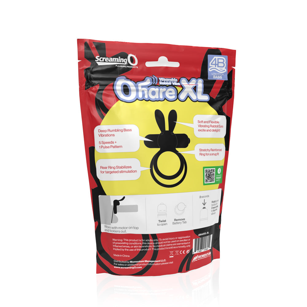 SCREAMING O - 4B OHARE XL NEGRO