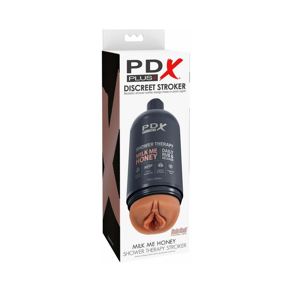 PDX BRANDS - PDX PLUS SHOWER THERAPY MILK ME HONEY TAN