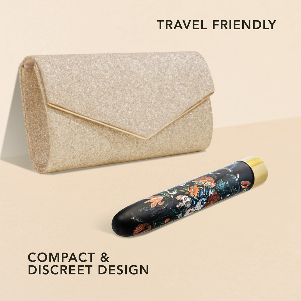 BLUSH - THE COLLECTION BOUNTIFUL LIMITED EDITION RECHARGEABLE 7 IN. VIBRATOR FLORA