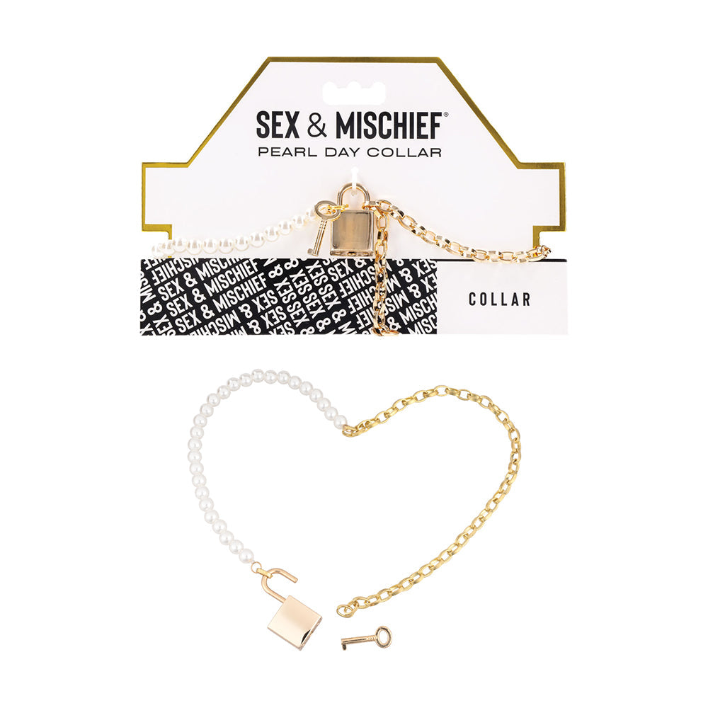 SPORTSHEETS - SEX & MISCHIEF PEARL DAY COLLAR