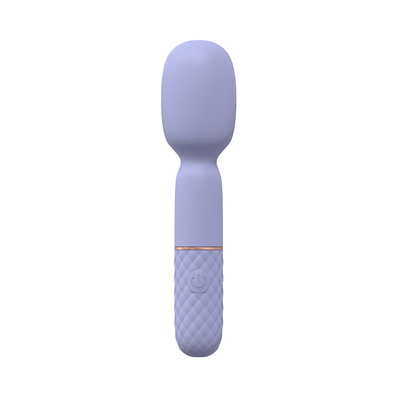 LOVELINE BELLA 10 SPEED VIBRATING MINI-WAND SILICONE RECHARGEABLE WATERPROOF LAVENDER