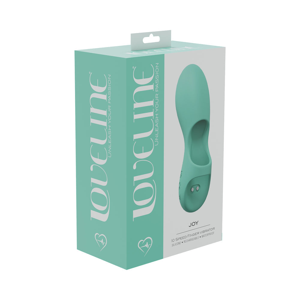 SHOTS - LOVELINE JOY 10 SPEED FINGER VIBE SILICONE RECHARGEABLE WATERPROOF