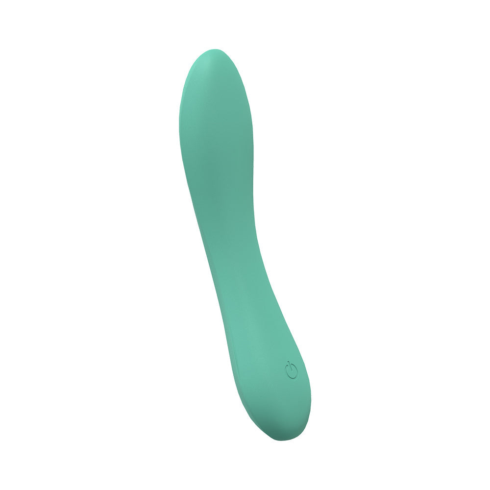 SHOTS - LOVELINE LUST 10 SPEED FLEXIBLE VIBE SEALED SILICONE RECHARGEABLE SUBMERSIBLE GREEN