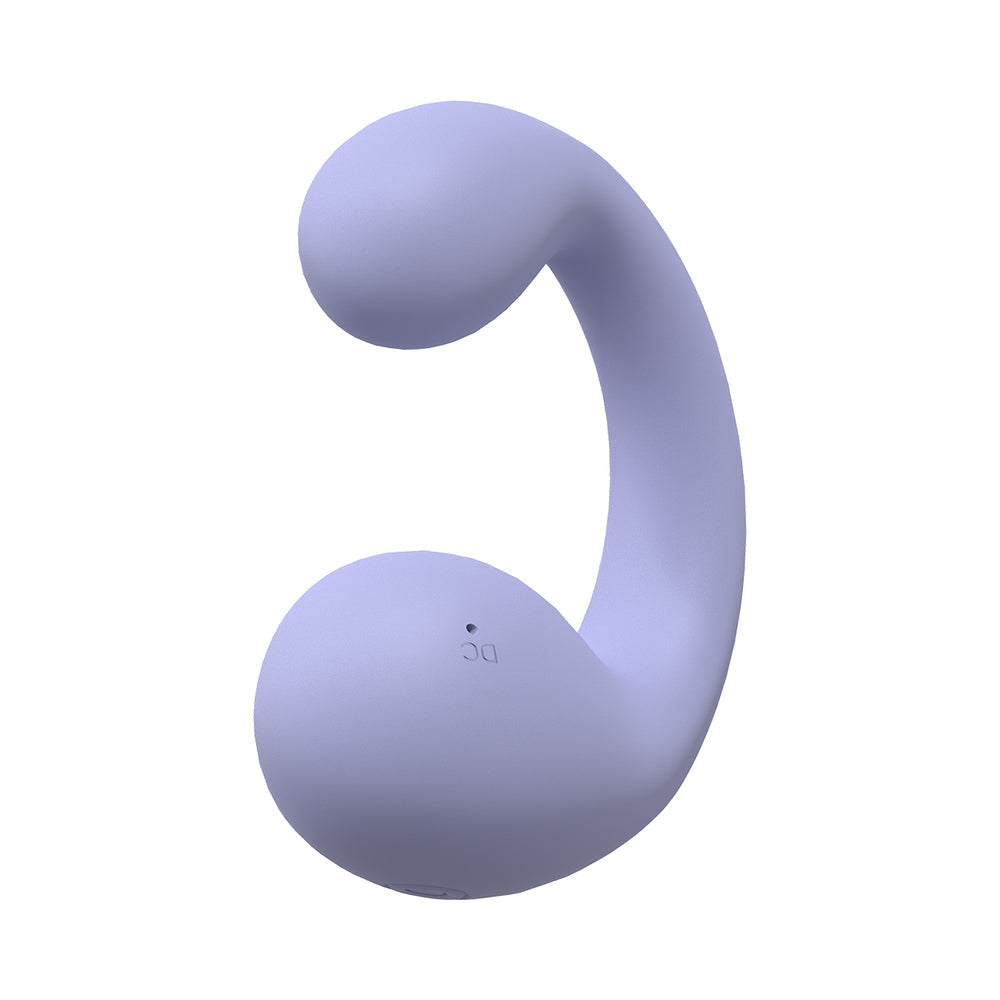 LOVELINE PLAYFUL 10 SPEED DUAL MOTOR VIBE SEALED SILICONE RECHARGEABLE SUBMERSIBLE LAVENDER