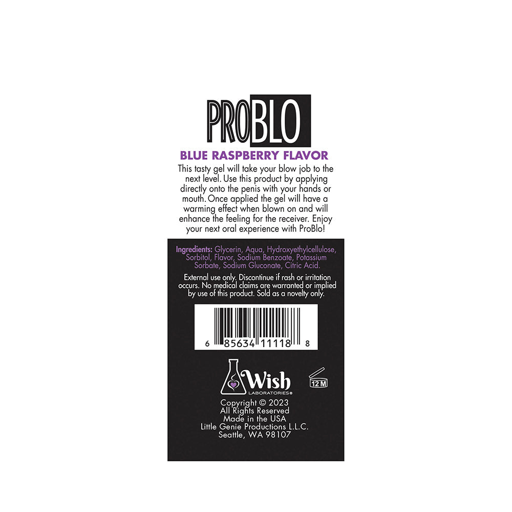 PRO BLO BLUE RASPBERRY 1.5 OZ.