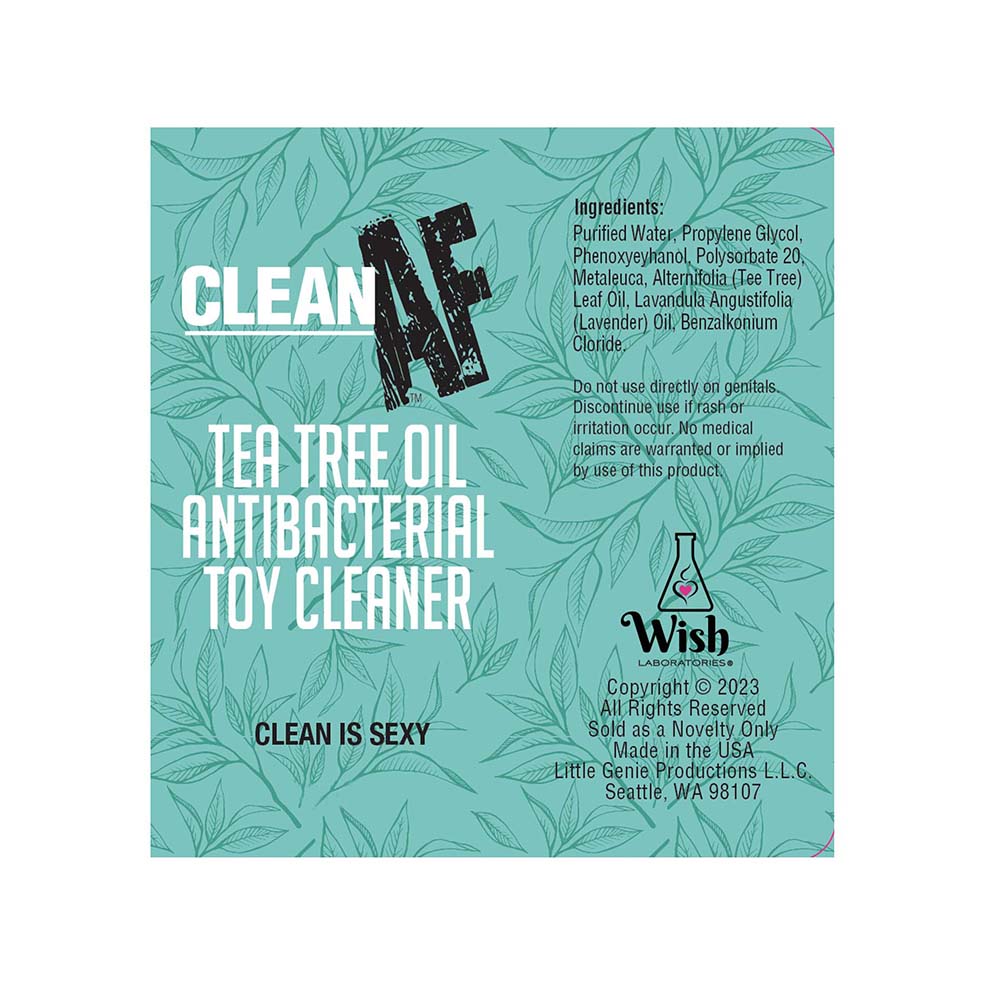 LITTLE GENIE - CLEAN AF SPRAY TEA TREE 2 OZ.
