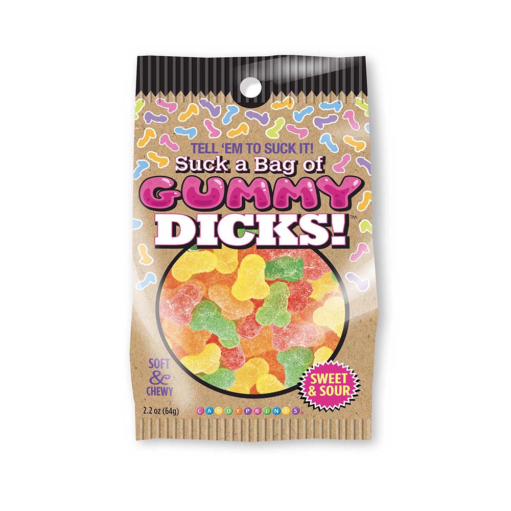PEQUEÑO GENIO - CHUPA UNA BOLSA DE PENES DE GOMITA DE 4 OZ.