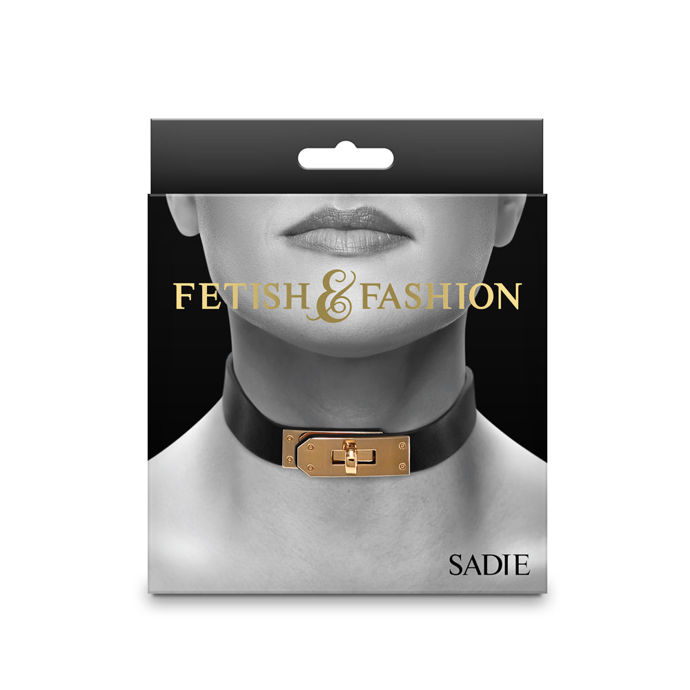 NS NOVELTIES - FETISH & FASHION SADIE COLLAR BLACK