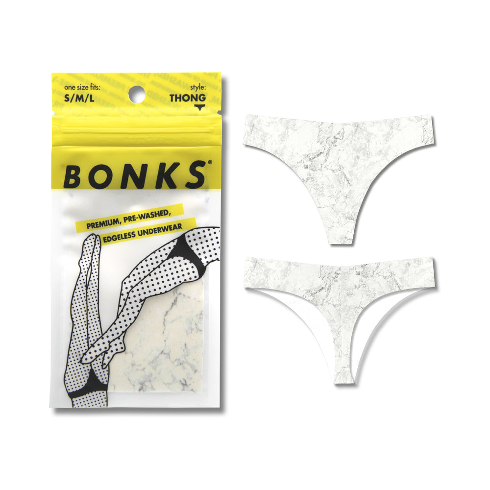 BONKS - ROCK BOTTOM SEAMLESS THONG O/S