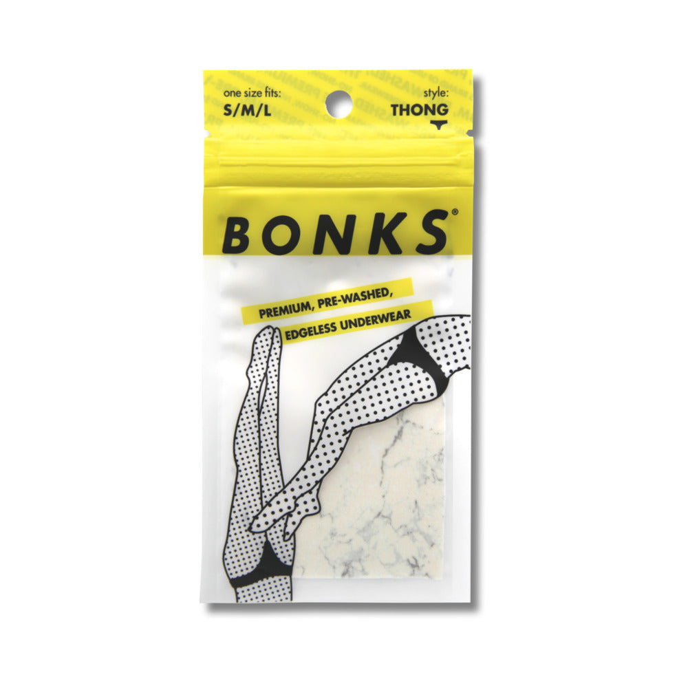 BONKS - ROCK BOTTOM SEAMLESS THONG O/S