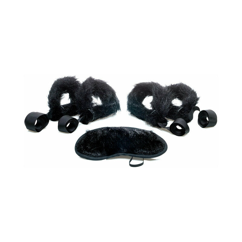 FOXTAILS - SEX KITTEN FIVE PIECE FAUX MINK FUR LOVE BOND KIT