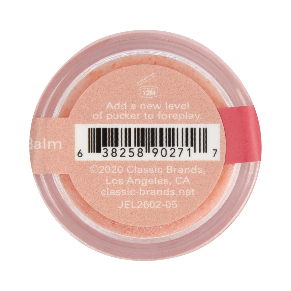 JELIQUE NIPPLE NIBBLER SOUR PLEASURE BALM 3G PEACH PIZAZZ BULK BAG 36C