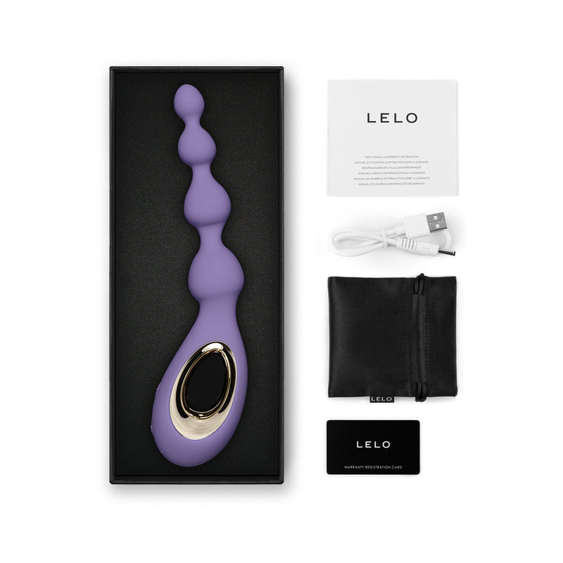 LELO - SORAYA BEADS VIOLET ANAL MASSAGER