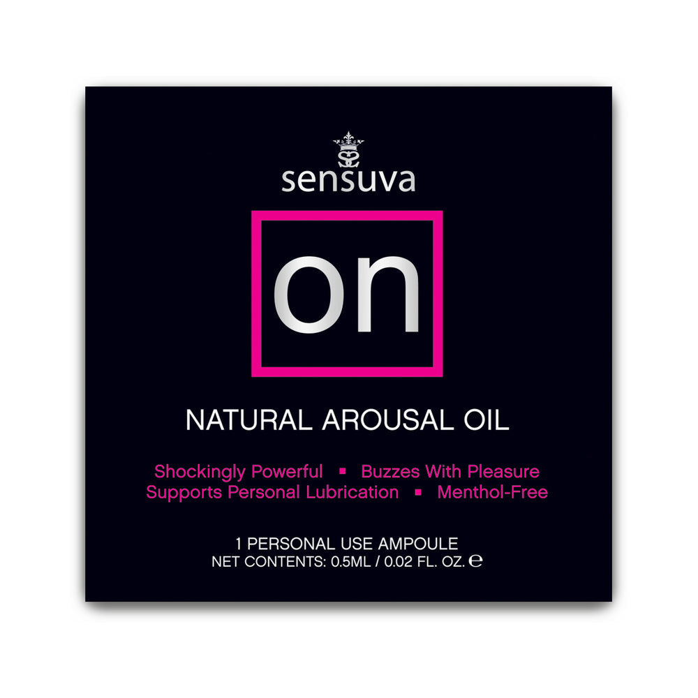 SENSUVA - ON AROUSAL OIL AMPOULE PACKET