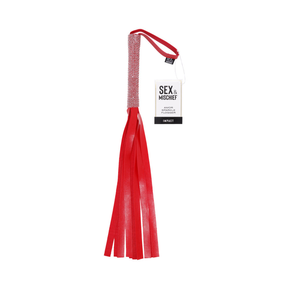 SPORTSHEETS - SEX & MISCHIEF AMOR SPARKLE FLOGGER