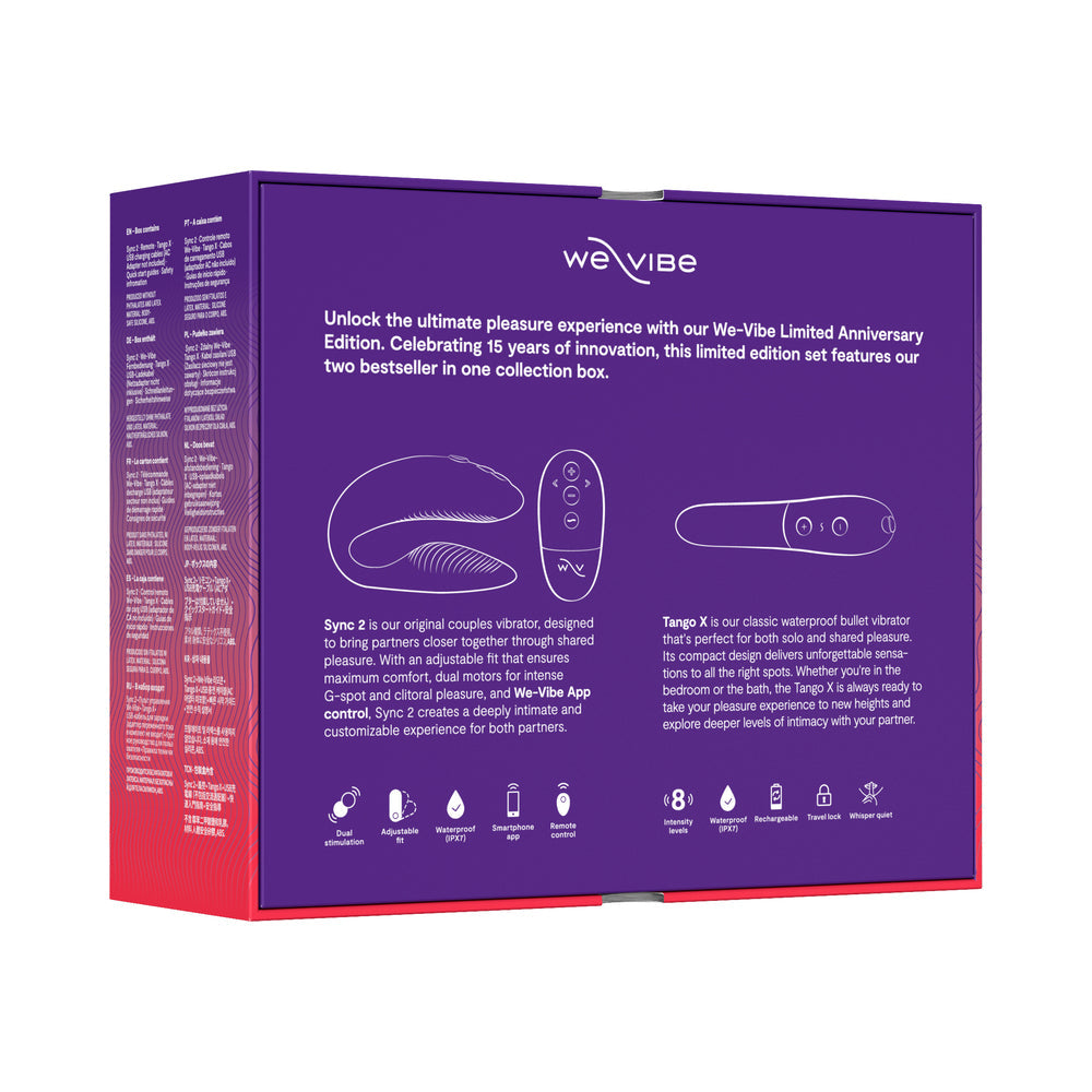 WE-VIBE 15 YEAR ANNIVERSARY COLLECTION