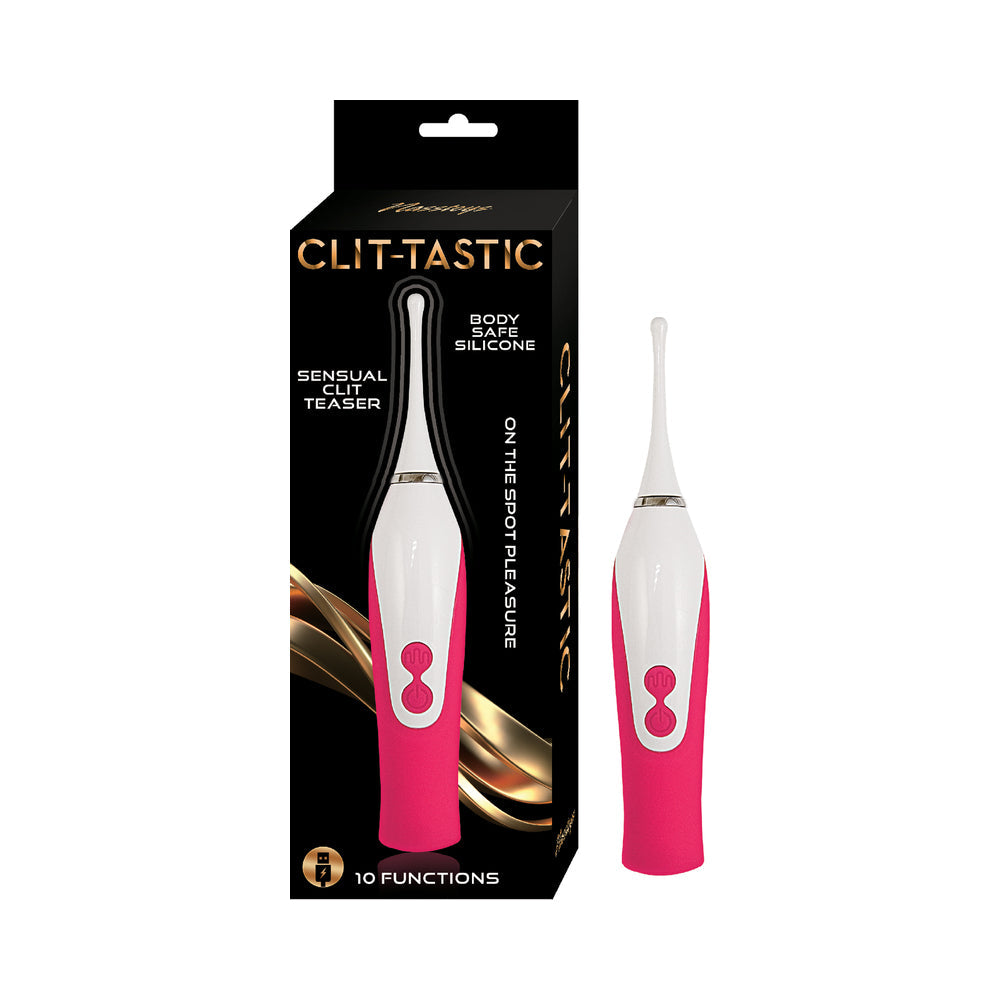 NASSTOYS - CLIT-TASTIC SENSUAL PROVOCADOR DE CLÍTORIS ROJO ROSA
