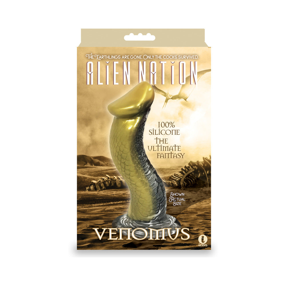 ICON BRANDS - ALIENNATION VENOMUS DILDO DE SILICONA DE 9 PULGADAS
