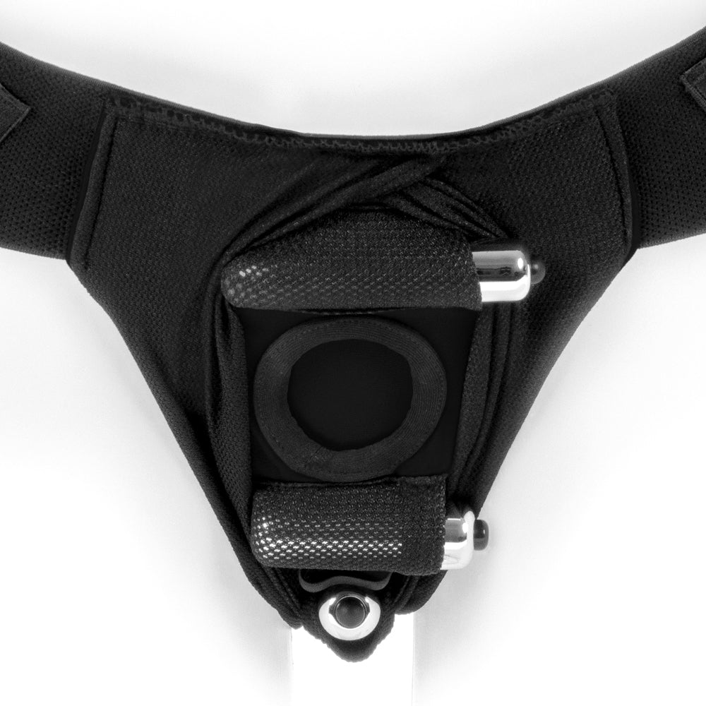 SPAREPARTS - JOQUE COVER UNDWR HARNESS BLACK (DOUBLE STRAP) SIZE B NYLON