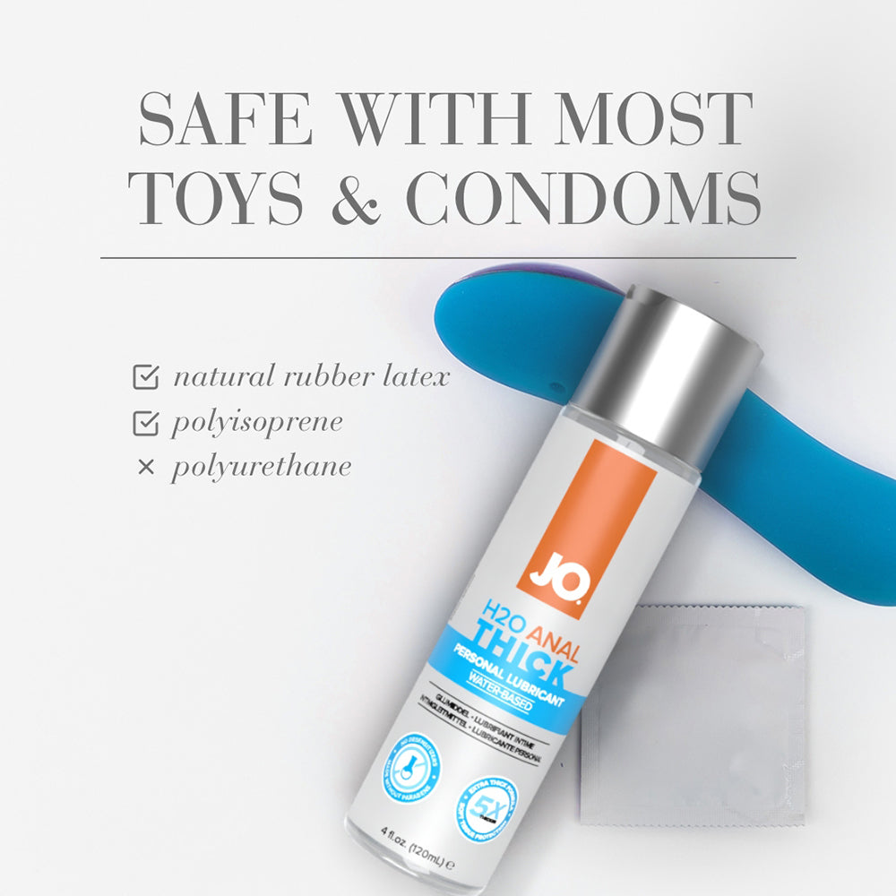SYSTEM JO - JO H2O ANAL THICK WATER-BASED LUBRICANT 4 OZ.