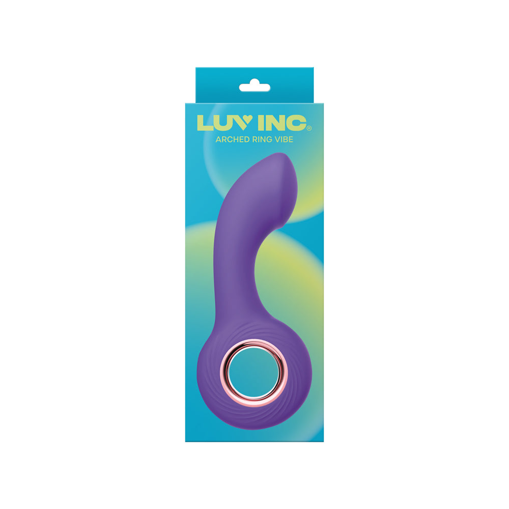 LUV INC AV23: ARCHED RING VIBE PURPLE