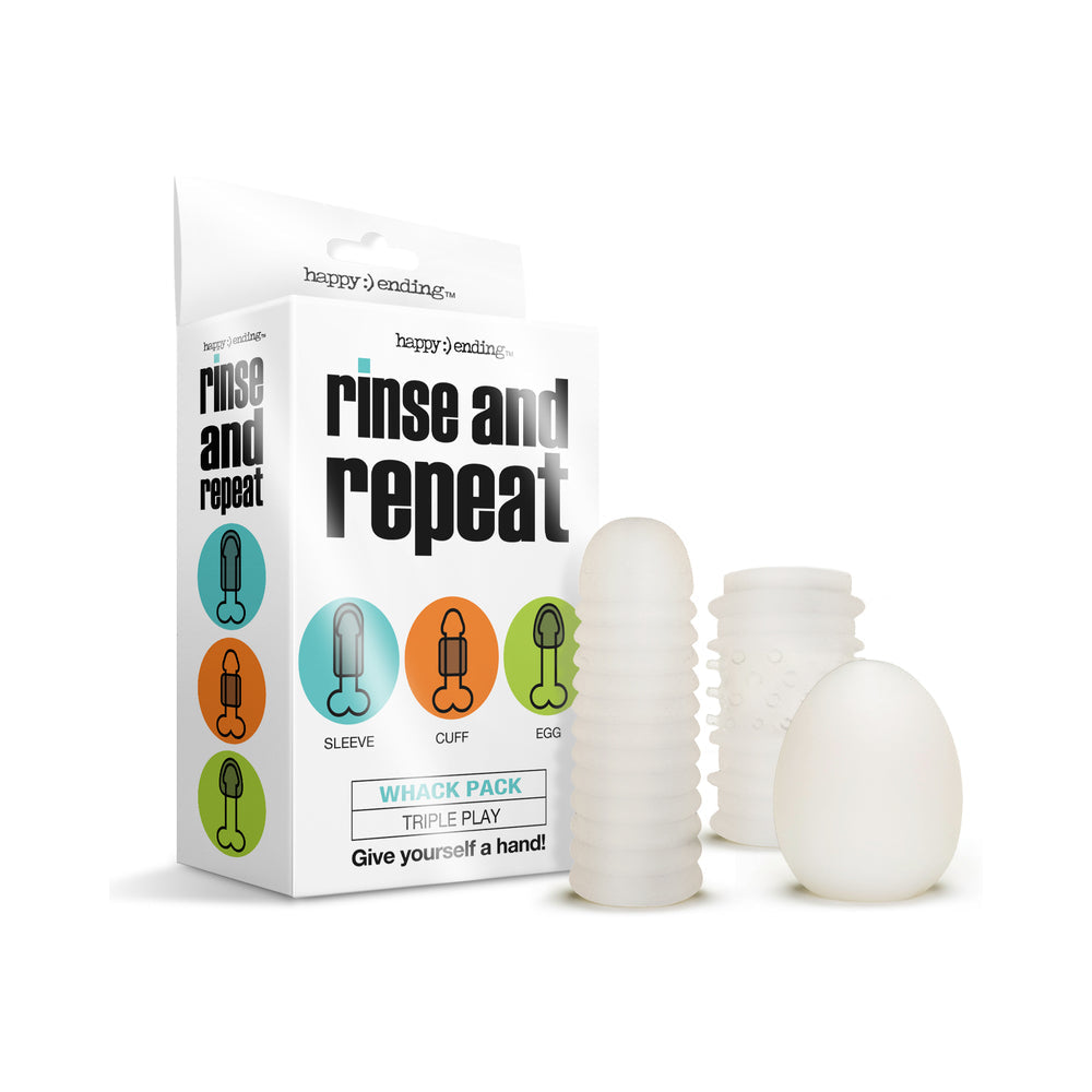 GLOBAL NOVELTIES - RINSE AND REPEAT WHACK PACK TRIPLE PLAY
