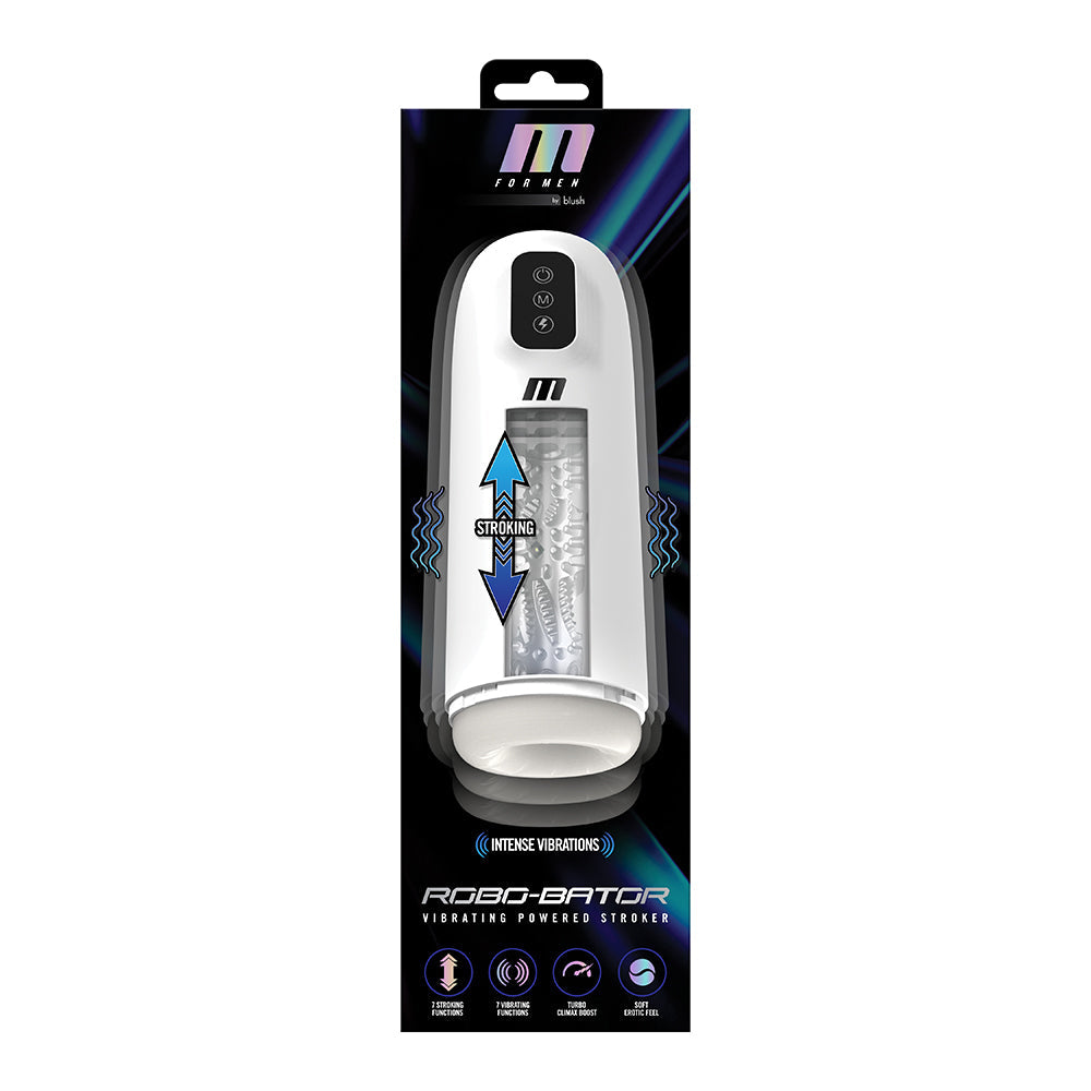 M FOR MEN ROBO-BATOR WHITE