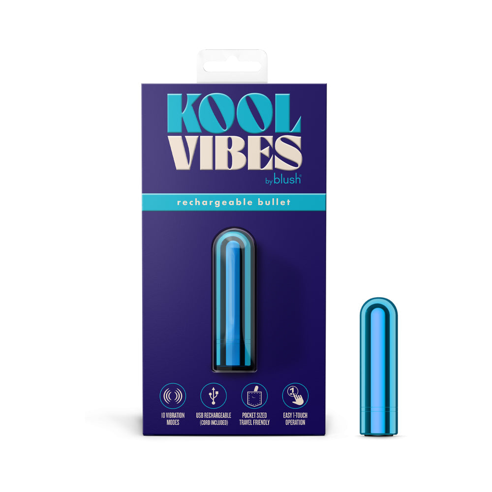 BLUSH - KOOL VIBES RECHARGEABLE MINI BULLET BLUEBERRY