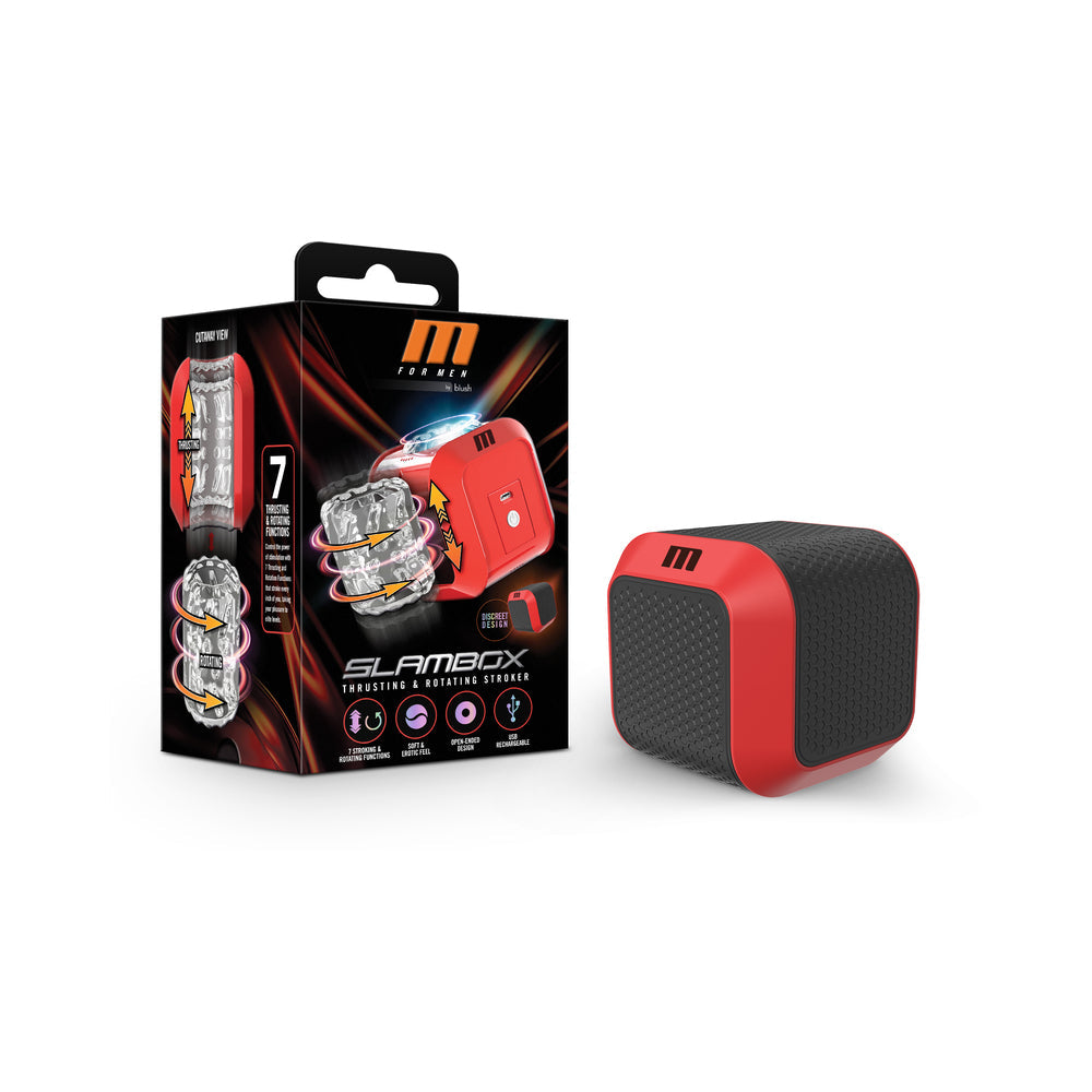 BLUSH - M FOR MEN SLAMBOX RED
