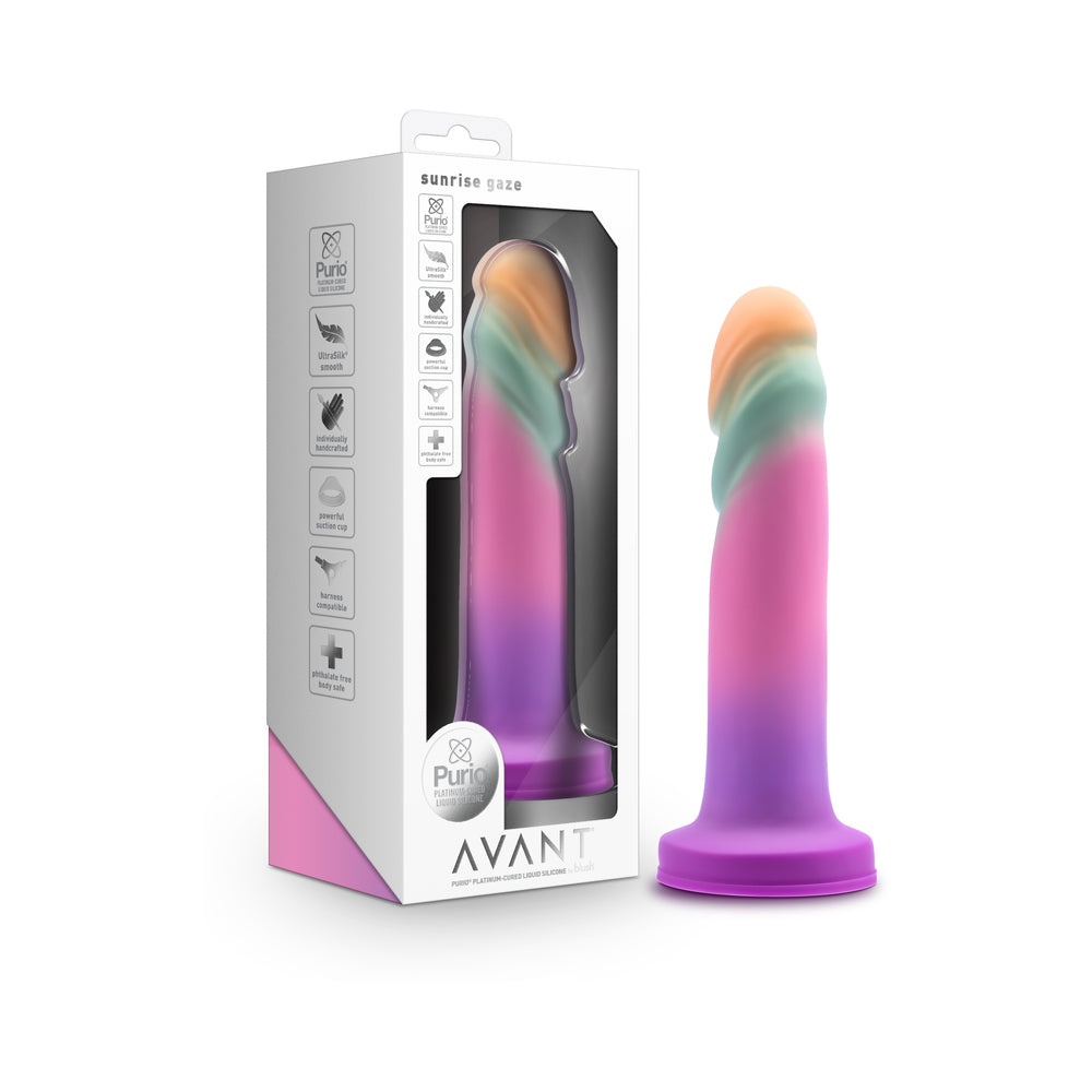 BLUSH - AVANT SUNRISE GAZE 7.5 IN. DILDO SHERBET