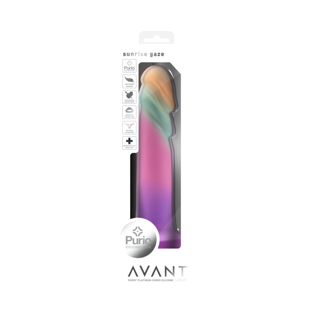 AVANT SUNRISE GAZE 7.5 IN. DILDO SHERBET