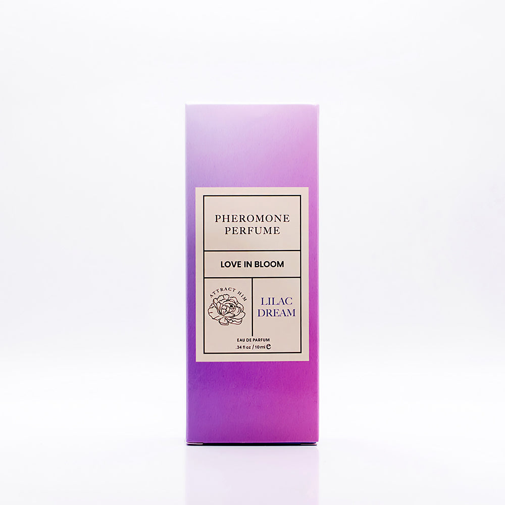 EYE OF LOVE BLOOM ATTRACT HIM PHEROMONE PARFUM LILAC DREAM 0.34 OZ.