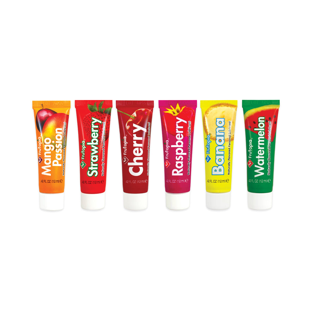 ID LUBRICANTS - ID FRUTOPIA 12ML ASSORTED 72-PIECE DISPLAY BOWL