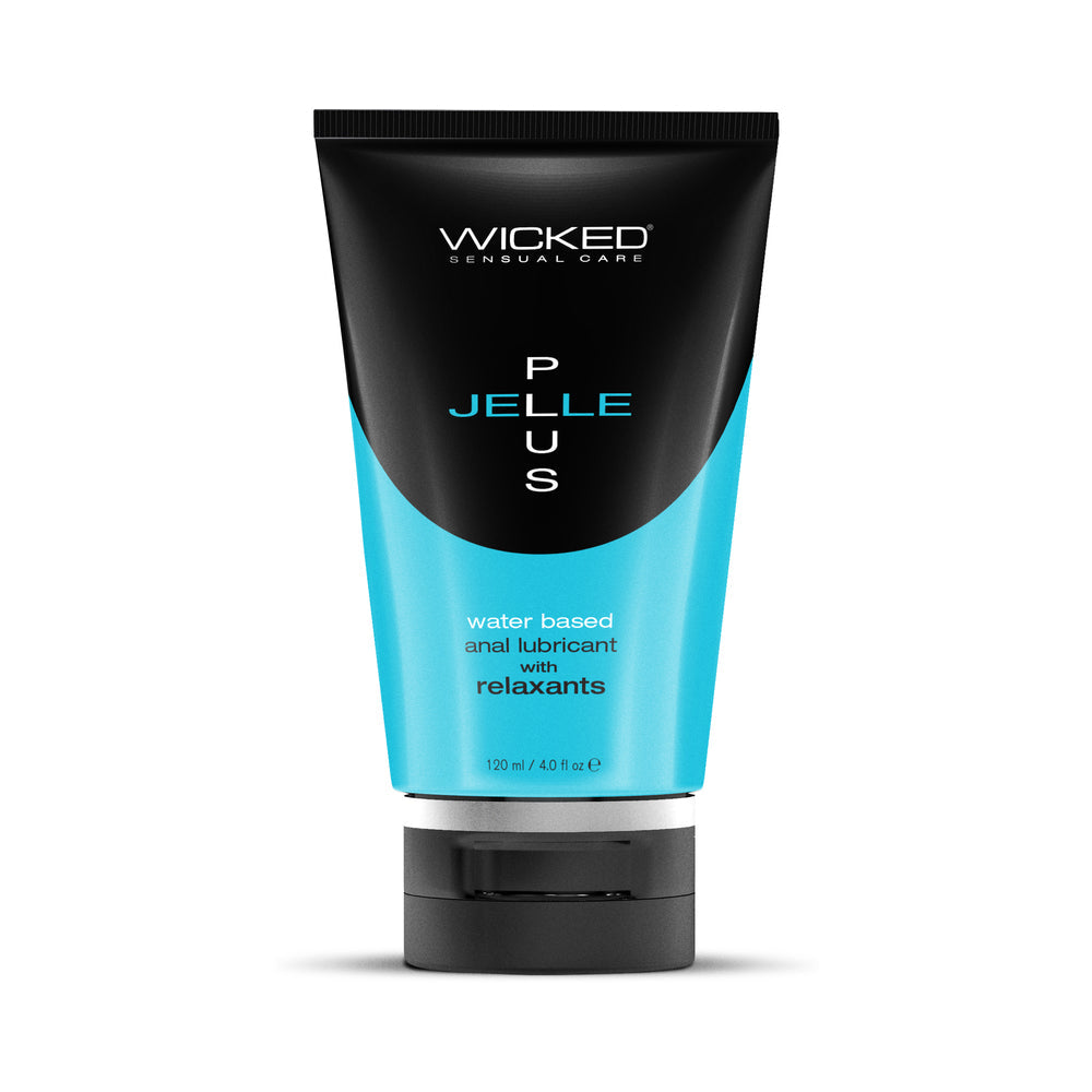 WICKED - JELLE PLUS ANAL LUBRICANT WITH RELAXANTS 4 OZ.