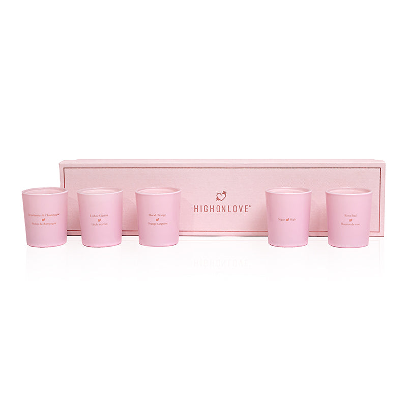 HIGHONLOVE MINI SENSUAL MASSAGE CANDLES COLLECTION
