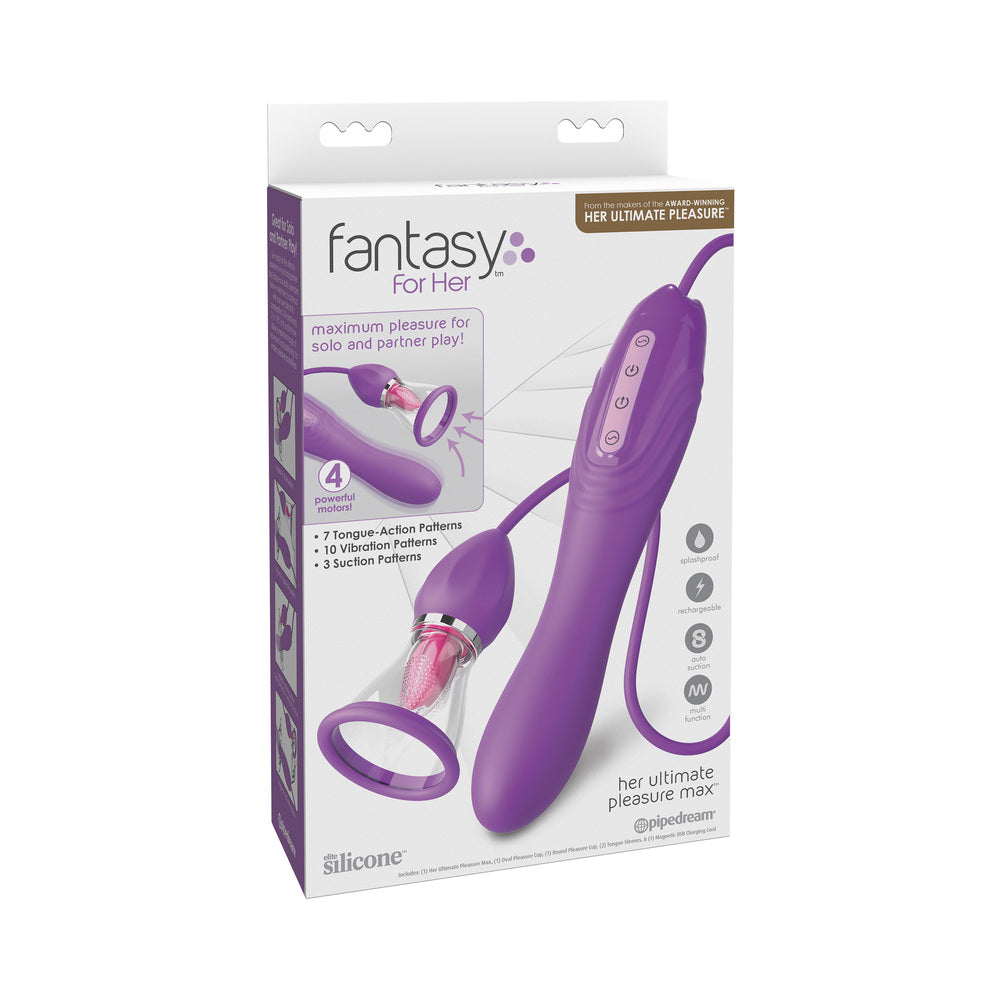 PIPEDREAM - FANTASY FOR HER HER ULTIMATE PLEASURE MAX PURPLE